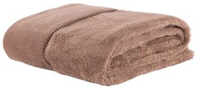 Brązowy koc z mikropluszu 150x200 cm Tomo – Tiseco Home Studio