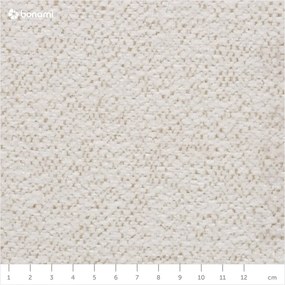 Biała sofa z tkaniny szenilowej 278 cm Everest – Bobochic Paris