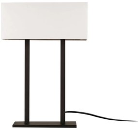 Biało-czarna lampa stołowa (wysokość 52 cm) Salihini – Opviq lights