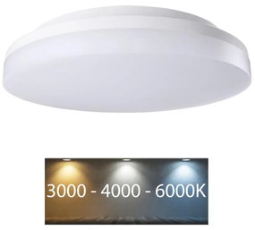 Rabalux - LED Łazienkowe oświetlenie sufitowe LED/24W/230V IP54 3000K/4000K/6000K