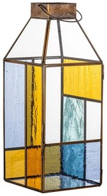 Szklany lampion (wysokość 38 cm) Drew – Bloomingville
