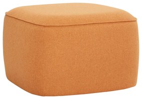 Pomarańczowy puf Hübsch Cube