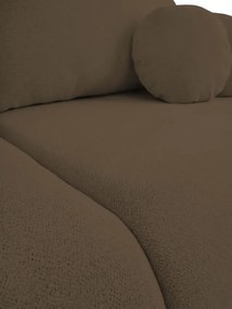 Sofa LOOP z funkcja spania i pojemnikiem BRĄZOWY RAVEN 45