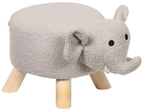 Stołek dziecięcy z motywem zwierzaka, wys. 25 cm