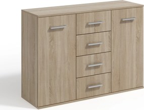 Komoda GIACOMO II 112 cm do Salonu Sypialni Dąb sonoma