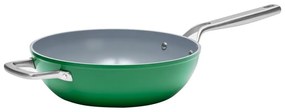 Patelnia z pokrywką/z powłoką ceramiczną wok ø 28 cm Meda 3.0 – FABINI
