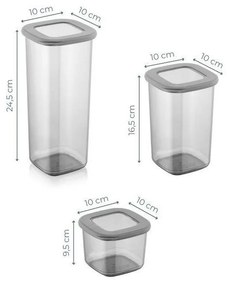 Pojemniki 15 szt. na żywność Fresco – Hermia