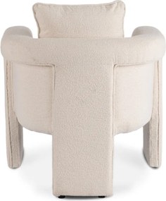 Fotel Wypoczynkowy do Salonu GALA Beżowy Nowoczesny