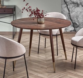 Nierozkładany okrągły stół do jadalni Domenico