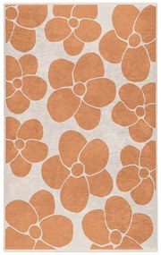 Pomarańczowy dywan odpowiedni do prania 120x180 cm Orange Meadow – Mila Home