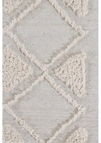 Biały bawełniany dywan tkany ręcznie odpowiedni do prania 200x300 cm Tribu Natural – Lorena Canals