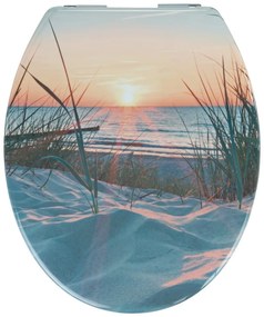 Deska sedesowa wolnoopadająca 37,5 x 45 cm Sunset – Allstar