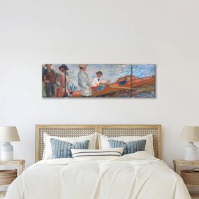 Obraz - Auguste Renoir, Oarsmen at Chatou, reprodukcje (170x50 cm)