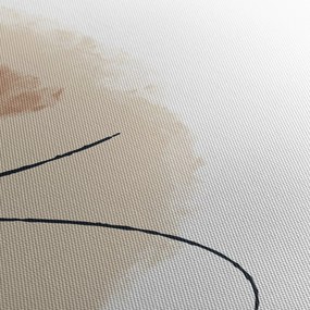 Obraz - Biała abstrakcja (125x70 cm)