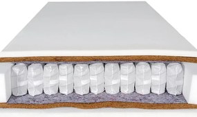 Materac kokosowo-kieszeniowy H4 160x200 E8-F07