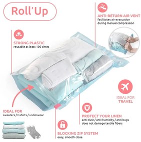 Worki próżniowe zestaw 2 szt. Roll Up S – Compactor