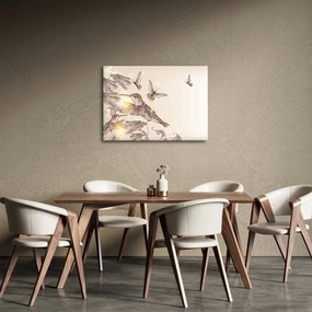 Obraz - Kolibry (70x50 cm)