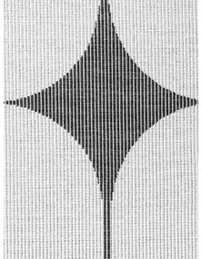 Czarno-biały dywan odpowiedni na zewnątrz 120x170 cm Duet Bowen – NORTHRUGS