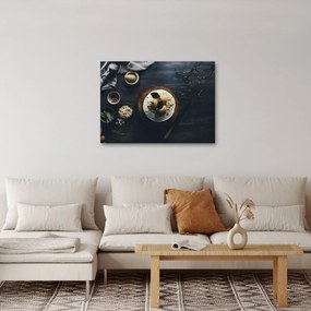 Obraz deseru na stole (70x50 cm)