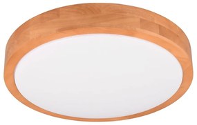 Jasnobrązowa lampa sufitowa LED ø 40 cm Iseo – Trio