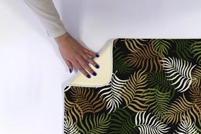 Dywanik antypoślizgowy do łazienki Dywanik antypoślizgowy do łazienki Roślinny wzór