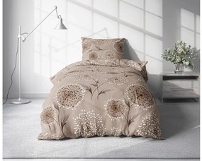 PrzytulneMieszkanie.pl PrzytulneMieszkanie.pl Pościel z kory PAMPELINO BLEND jasnobrązowa Rozmiar pościeli: 70 x 90 cm | 140 x 200 cm