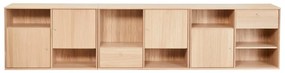 Naturalna niska komoda w dekorze dębu 267x61 cm Mistral – Hammel Furniture