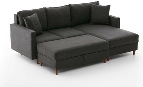 Sofa narożna Eva Right Anthracite