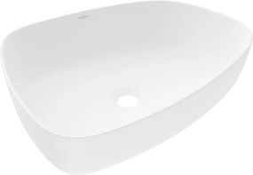 Mexen Ono umywalka nablatowa z konglomeratu 51 x 39 cm, biała - 23045101