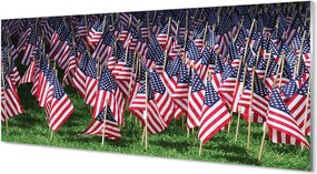 Szklany Panel Flagi Stanów Zjednoczonych