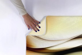 Dywanik łazienkowy Dywanik łazienkowy Złota Abstrakcja