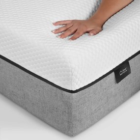 Średnio twardy materac piankowy Kave Home Eva, 140x190 cm