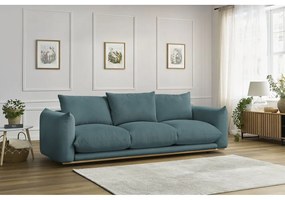 Niebieska sofa 265 cm Ernest – Bobochic Paris