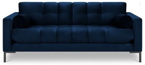 Ciemnoniebieska aksamitna sofa Cosmopolitan Design Bali