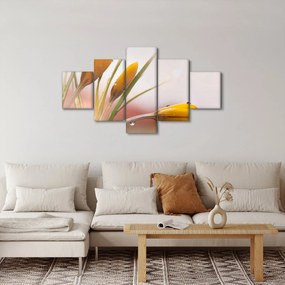 Obraz - Wiosenne kwiaty (125x70 cm)