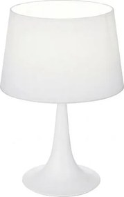 Ideal Lux - Lampa stołowa LONDON 1xE27/60W/230V biała