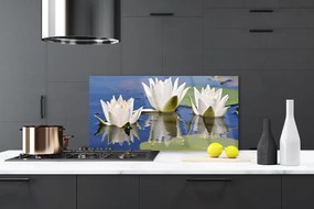 Szkło do Kuchni na Ścianę Pastelowa Wiązanka Kwiatowa