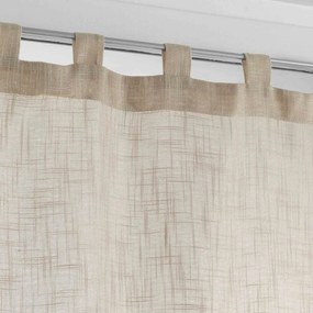 Brązowe firanki zestaw 2 szt. 60x90 cm Haltona – douceur d'intérieur