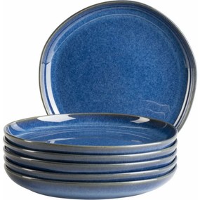 Mäser Zestaw talerzy deserowych Cordelia RoyalBlue 22 cm, 6 szt.
