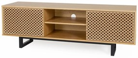 Szafka pod TV w dębowym dekorze Woodman Mora