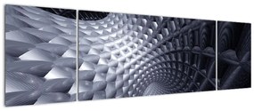 Obraz - Abstrakcja 3D (170x50 cm)