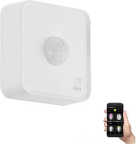 Eglo 33236 - Zewnętrzny czujnik ruchu CONNECT SENSOR 3xAA 12 m biały IP44