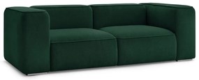 Ciemnozielona sofa 255 cm Zephyr – Bobochic Paris