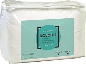 Kołdra z mikrofibry o wymiarach 140x200cm z obiciem z poliestru - Wypełnienie 300g/m² - Produkcja we Francji