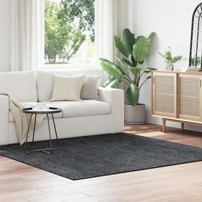 ciemnoszary dywan z lateksowym podkładem 160x160 W2-S65