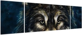 Obraz - Wilk (170x50 cm)