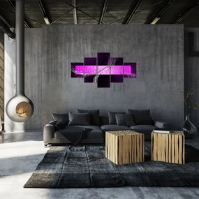 Abstrakcyjny obraz (125x70 cm)