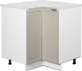 Szafka narożna greybeige 80.5x60x82 fame-line