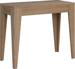 Konsola rozkładana 90x42/302 cm Isotta Dąb naturalny
