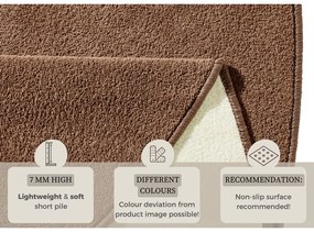 Brązowy okrągły dywan ø 133 cm Fancy – Hanse Home